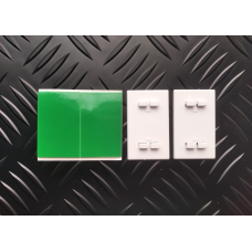 Монтажна пластина на вікно до ролет MINI колір білий