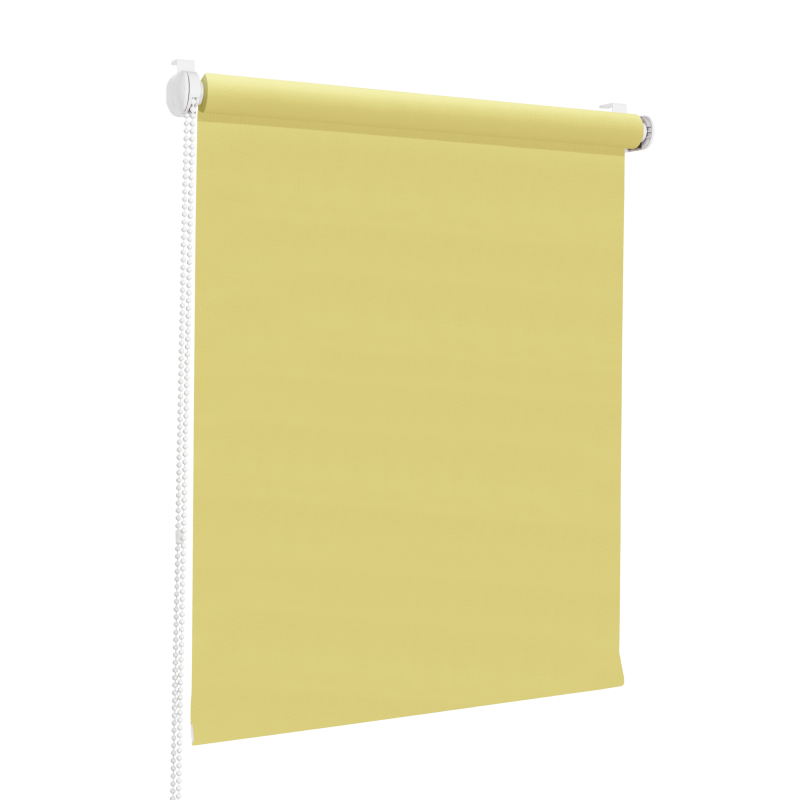 Тканинні ролети MINI 42.5х150 гоголь-моголь (світло-жовтий) 2072 IMPULSO P+R (Польща) 