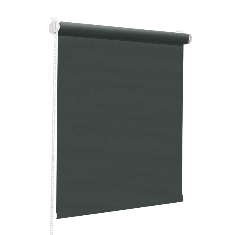 Тканинні ролети MINI 42.5х150 мокрий асфальт (темно-сірий) 2118 IMPULSO P+R (Польща)