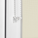 Тканинні ролети MF 35х150 колір екрю 800 IMPULSO P+R (Польща)   