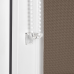 Тканинні ролети MF 35х150 колір коричневий 804  IMPULSO P+R (Польща) 