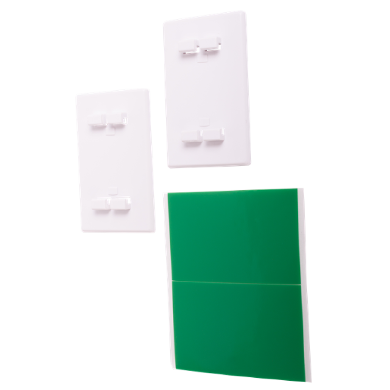 Монтажна пластина на вікно до ролет MIDI колір білий