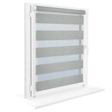 Тканинні ролети День-Ніч 38х150 сірий колір 13  IMPULSO P+R (Польща) 