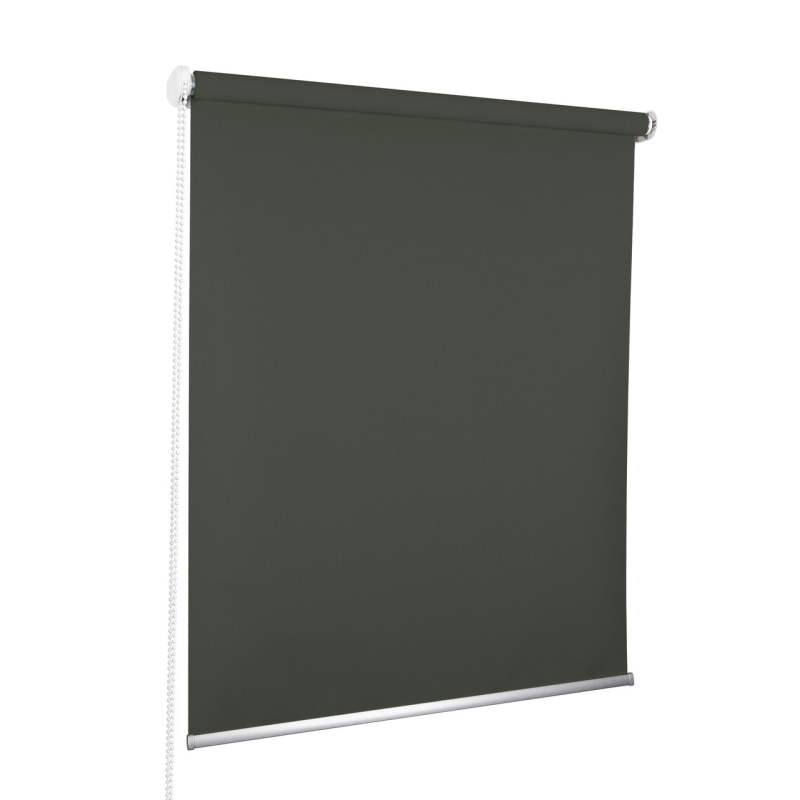 Тканинна ролета  MAXI BLACKOUT  80х180 кол. сірий 114 IMPULSO P+R