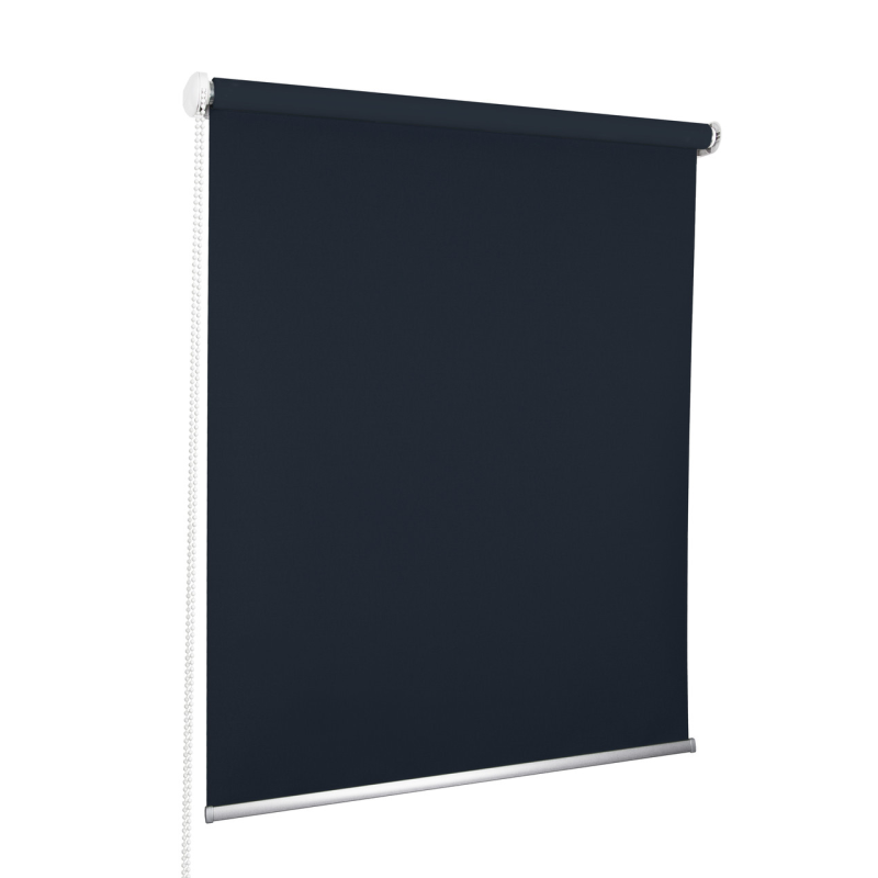 Тканинна ролета  MAXI BLACKOUT  80х180 кол. темно-синій 104 IMPULSO P+R